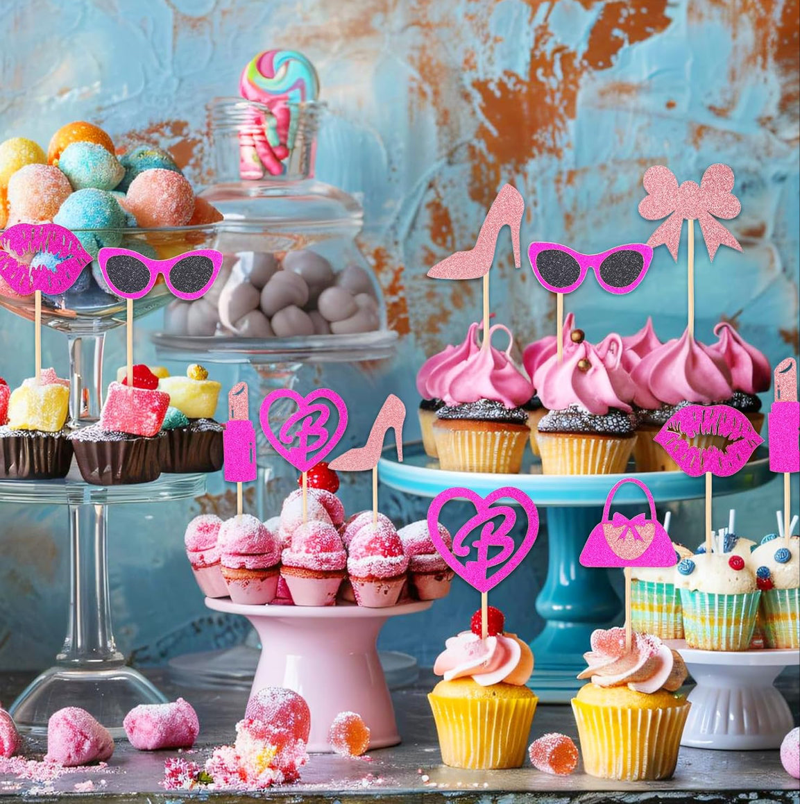 Barbie Cupcake Toppers (48 pcs.)