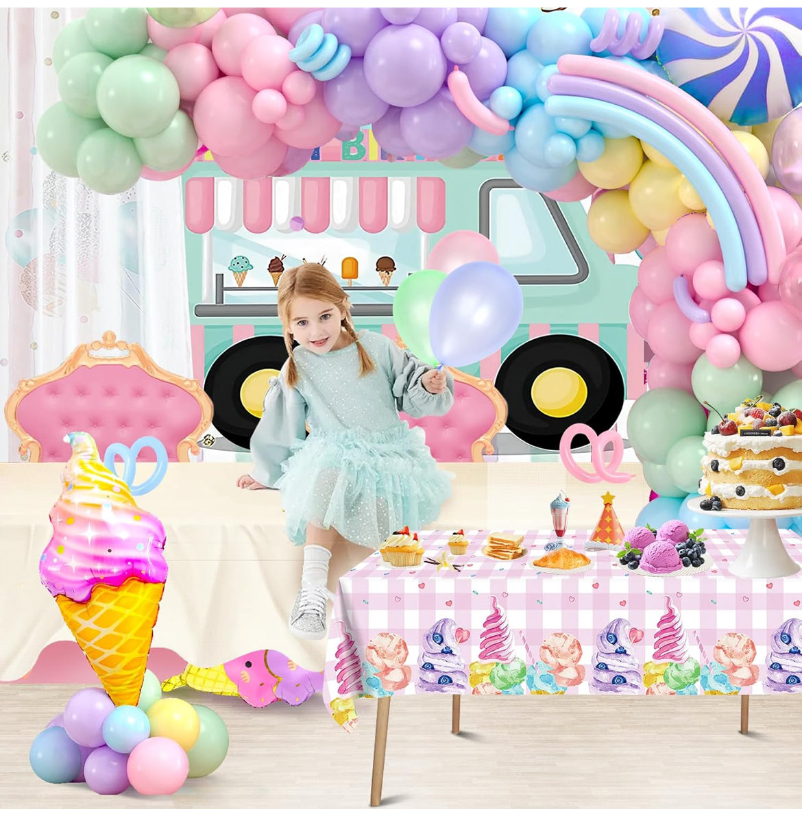 Icecream Bday Theme