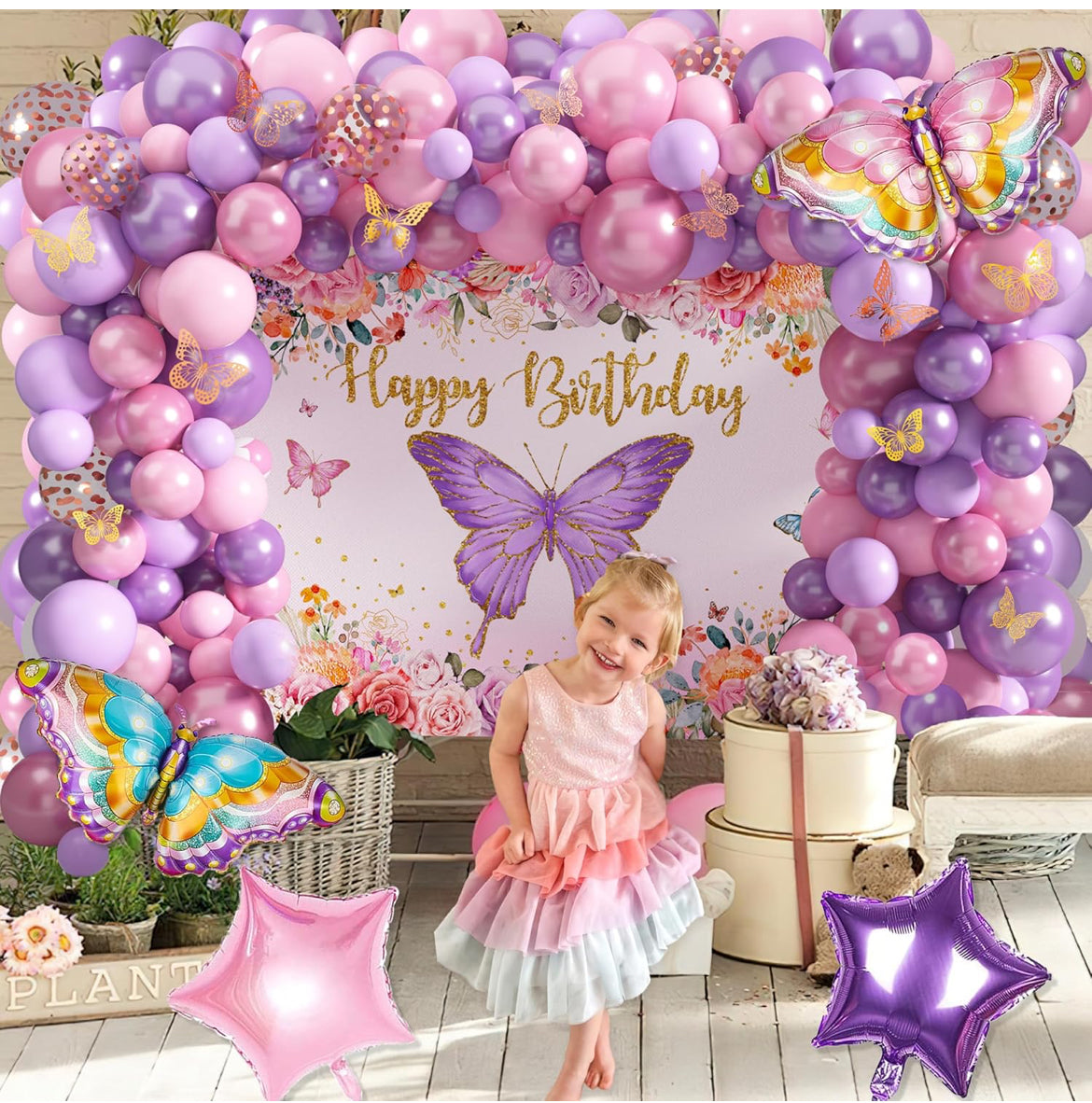 Butterfly Bday Theme