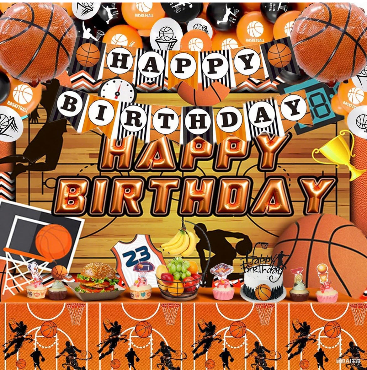 Basketball Bday Theme