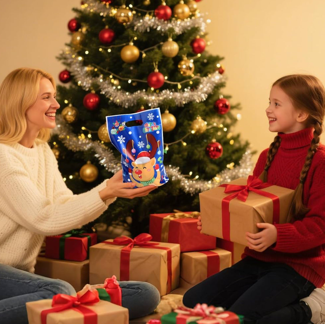 Christmas Gift Bags (100 pcs.)