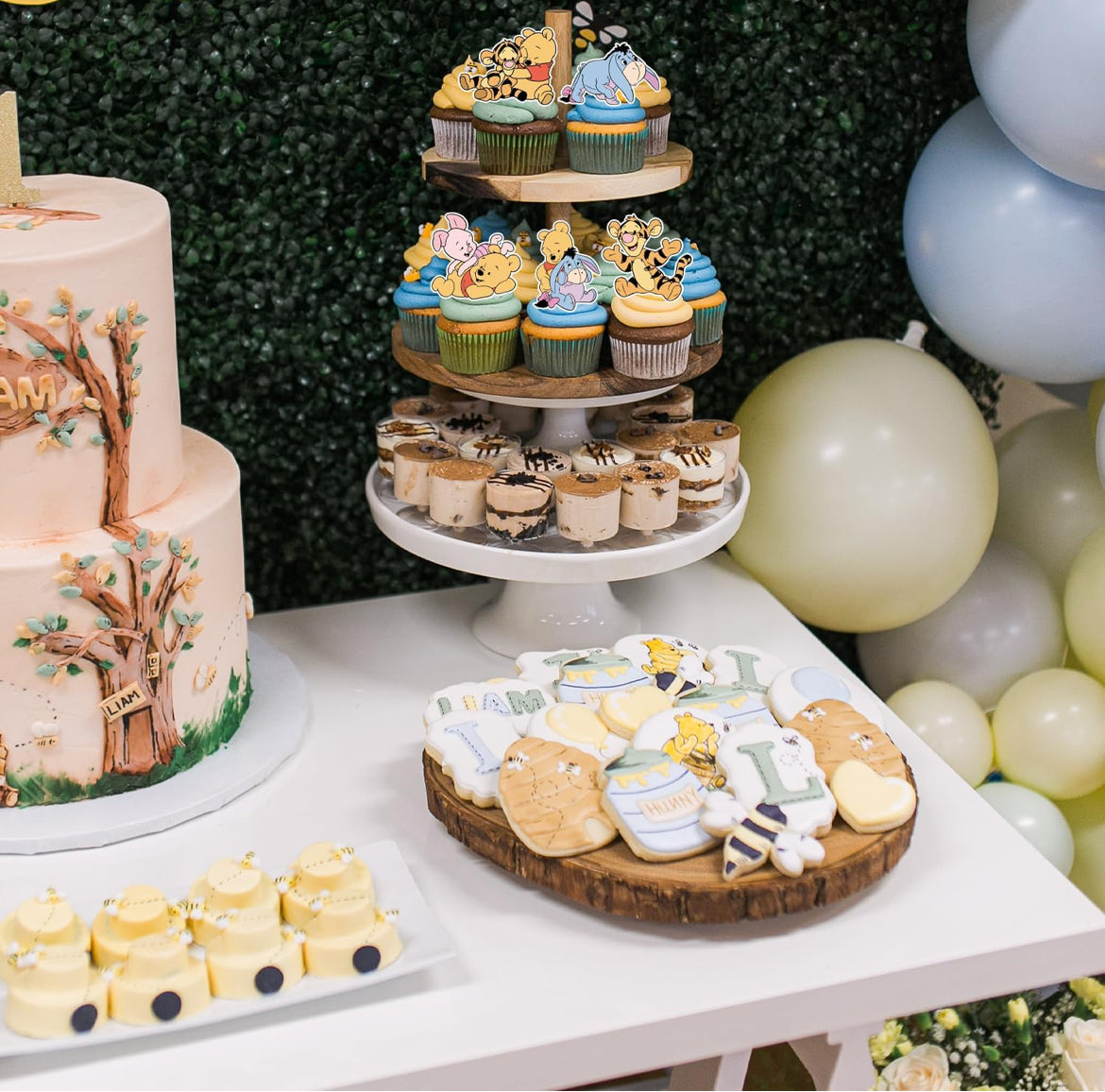 Winnie the Pooh Cupcake Toppers (48 pcs)