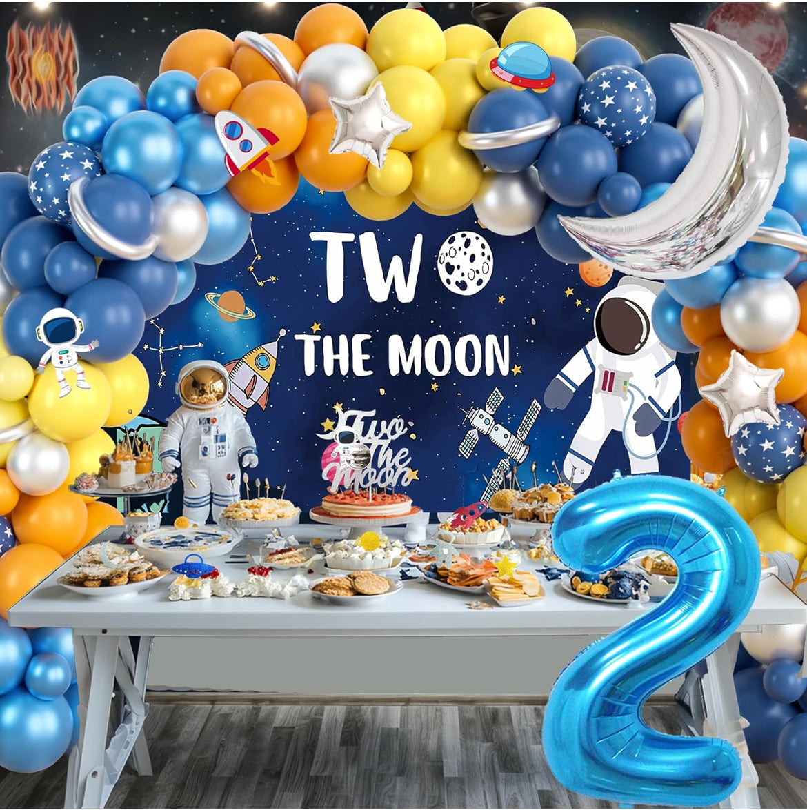 Two the Moon Bday Theme