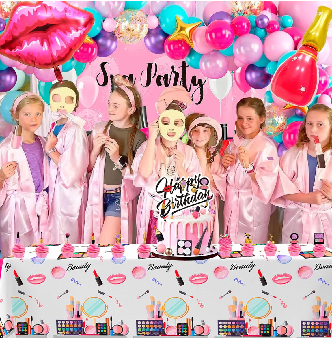 Spa (Makeup) Bday Theme