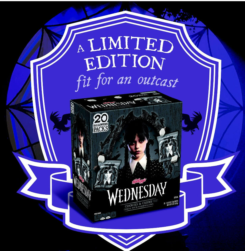 Wednesday Cookie & Cream Cereal w/ Marshmallows