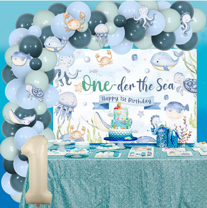 Oneder the Sea Bday Theme