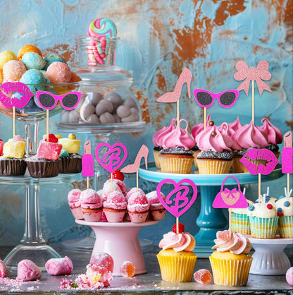 Barbie Cupcake Toppers (48 pcs.)