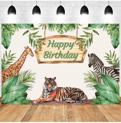 Jungle Safari Bday Theme