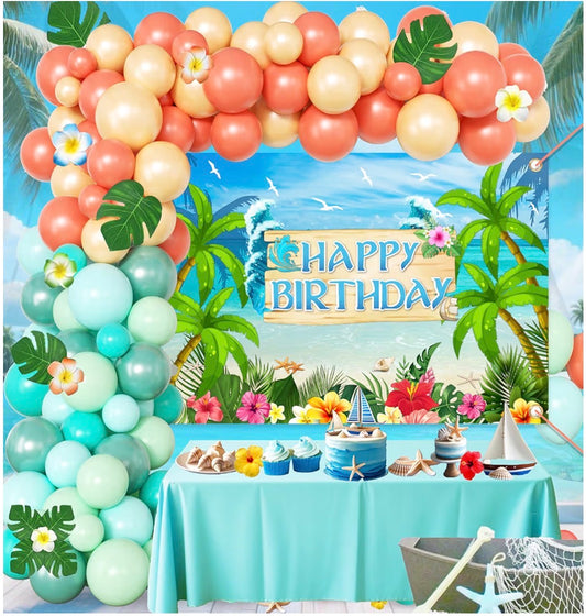 Beach Bday Theme
