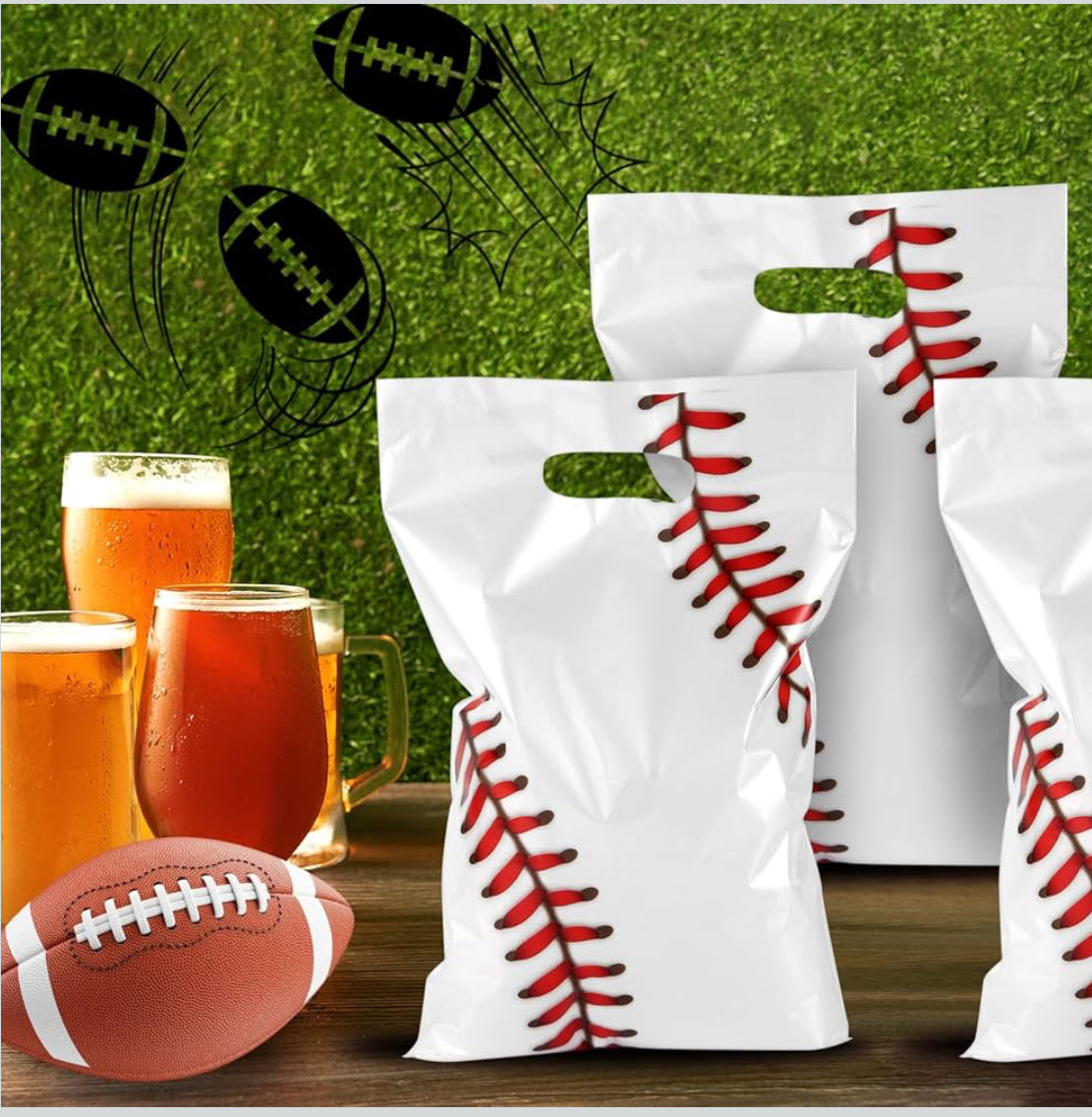 Baseball Gift Bags (50 pcs.)