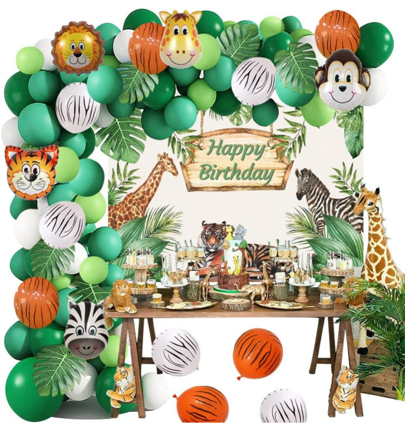 Jungle Safari Bday Theme