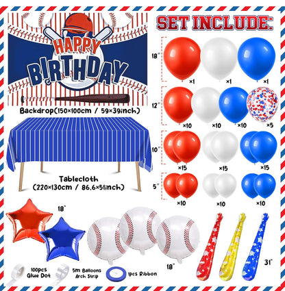 Baseball Bday Theme
