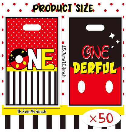 Mickey Mouse Gift Bags (50 pcs.)