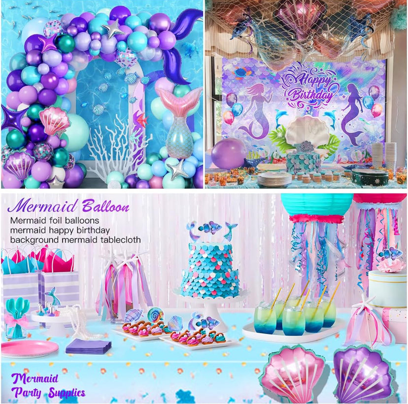 Mermaid Bday Theme