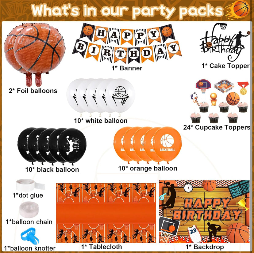 Basketball Bday Theme