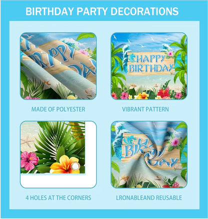 Beach Bday Theme