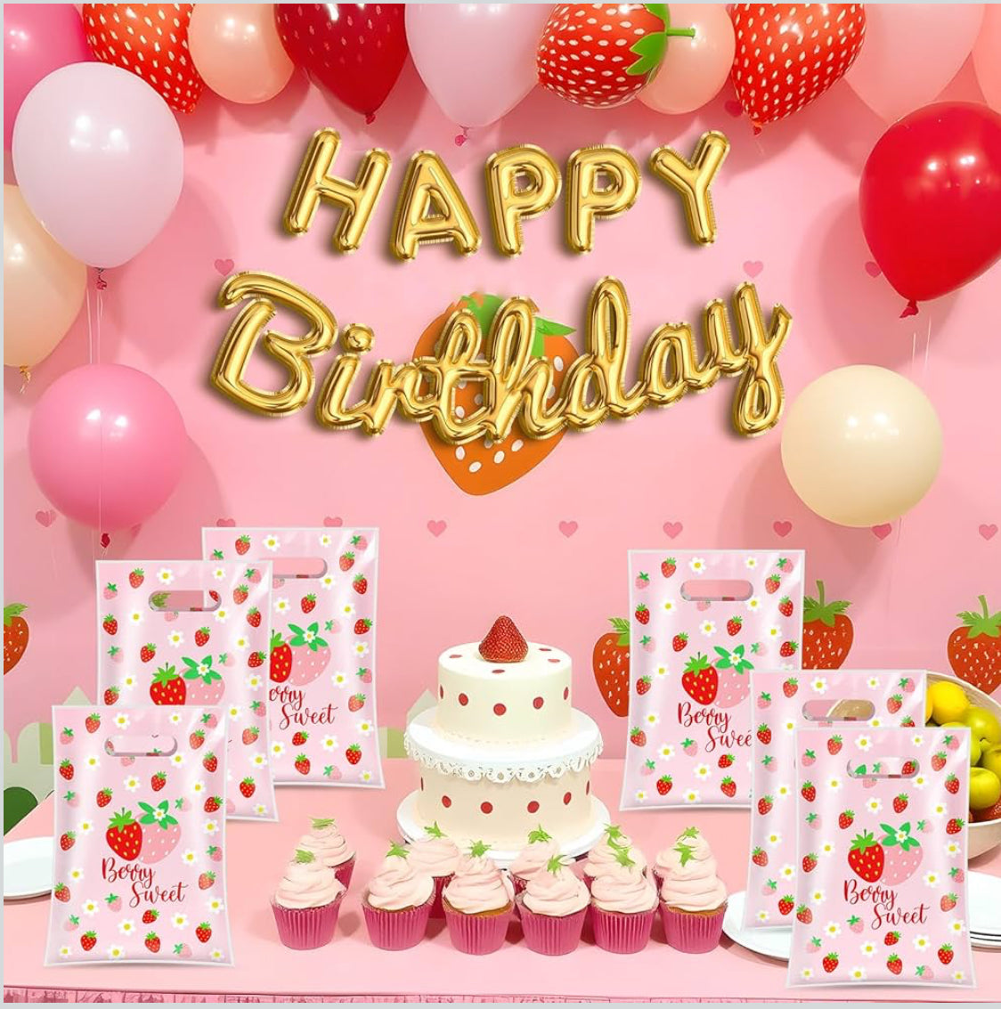 Berry 1st Gift Bags (50 pcs.)