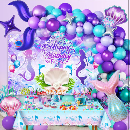 Mermaid Bday Theme