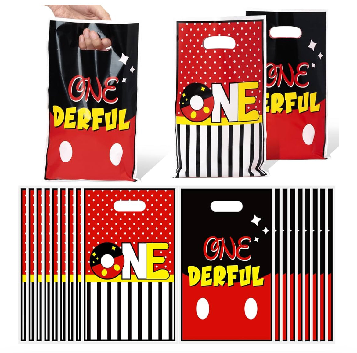 Mickey Mouse Gift Bags (50 pcs.)