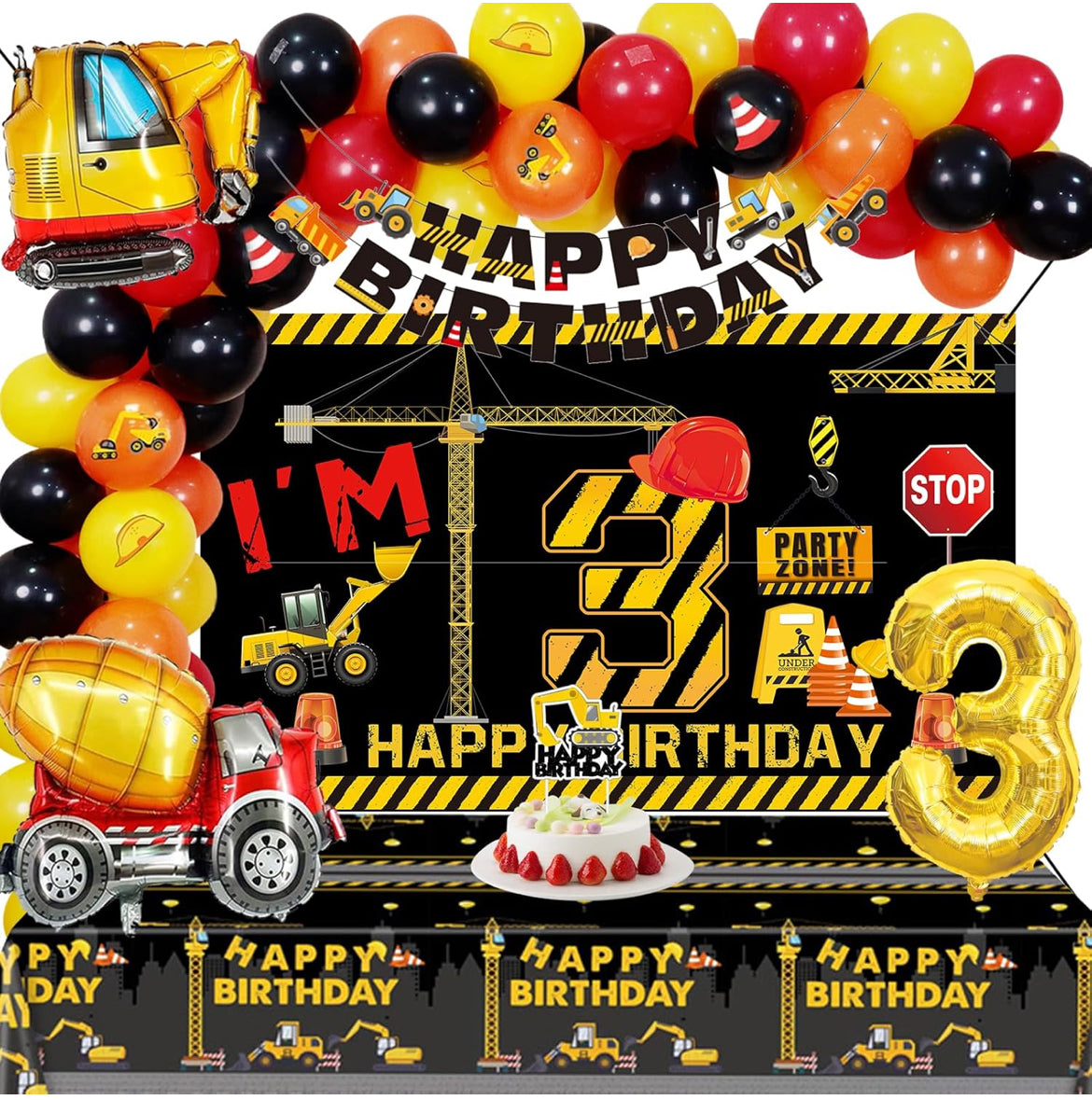 Construction Bday Theme (3rd)