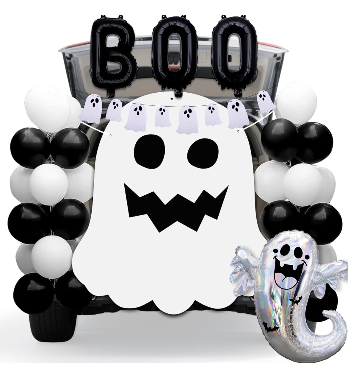 Huge Ghost Trunk or Treat Decor