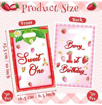 Berry 1st One Gift Bags (50pcs.)