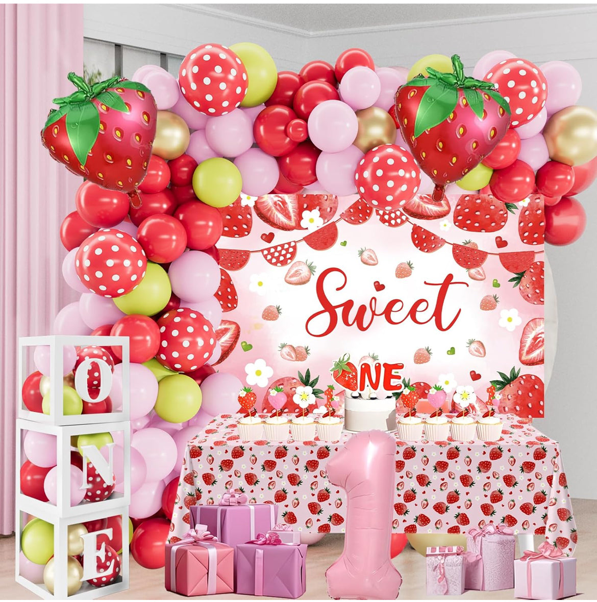 Berry 1st Bday Theme