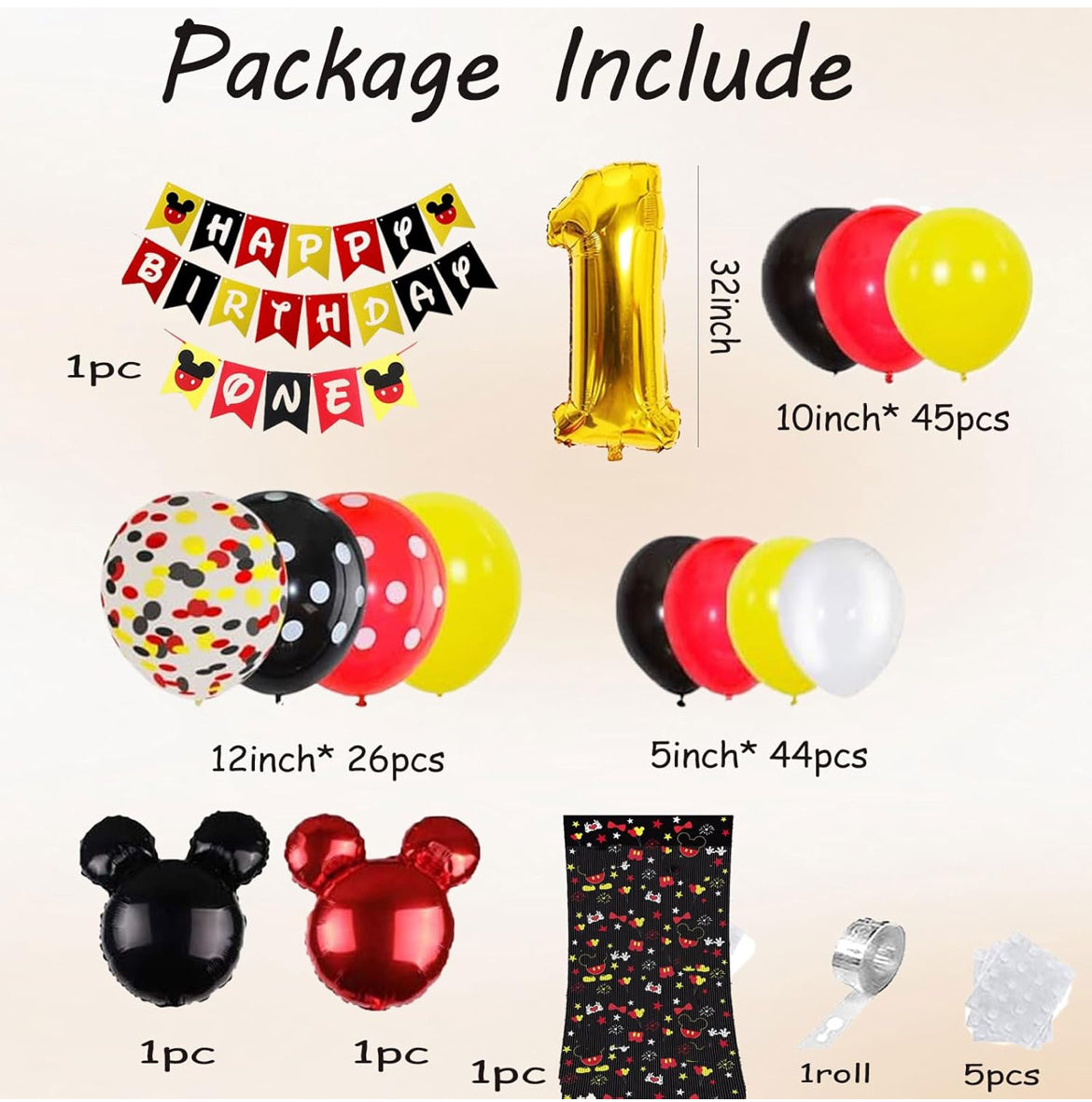 Mickey Mouse Bday Theme
