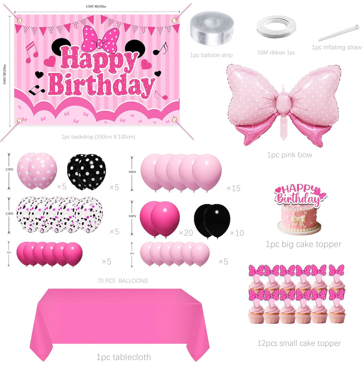 Minnie Mouse Bday Theme