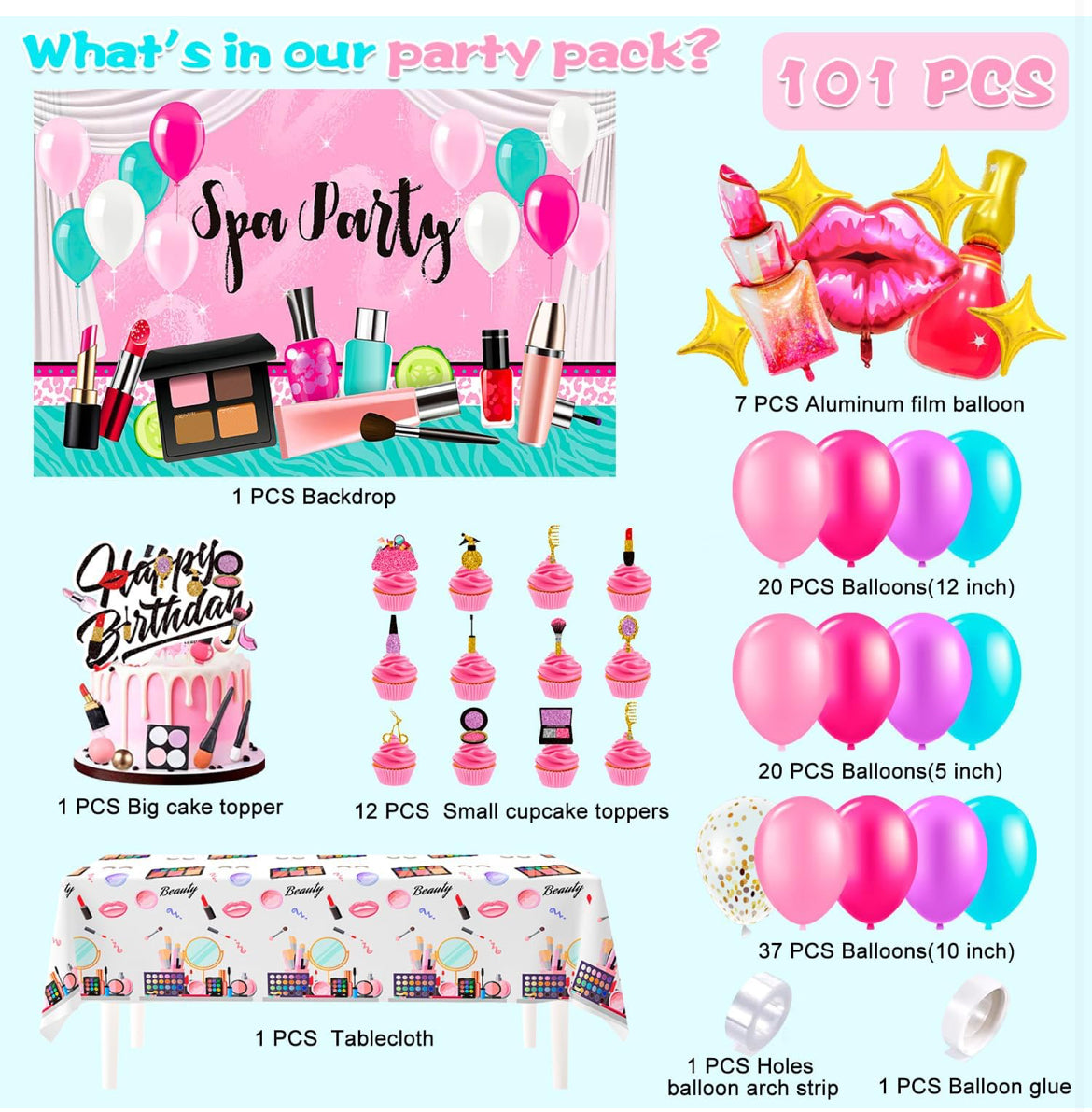 Spa (Makeup) Bday Theme