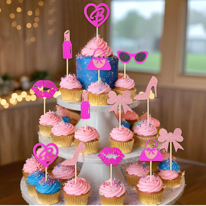 Barbie Cupcake Toppers (48 pcs.)