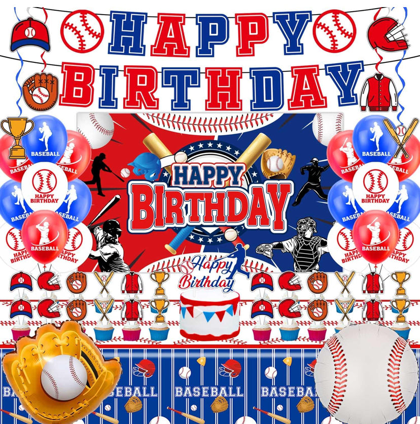 Baseball Bday Theme