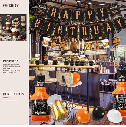 Whiskey Bday Theme