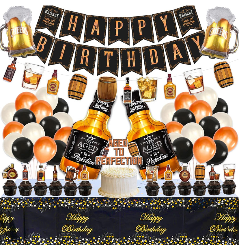 Whiskey Bday Theme