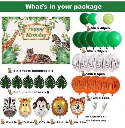 Jungle Safari Bday Theme