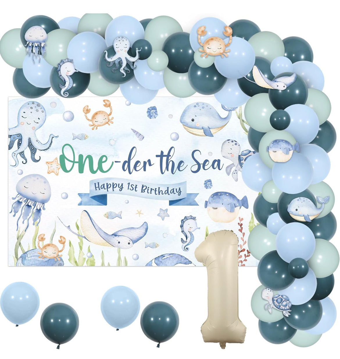 Oneder the Sea Bday Theme