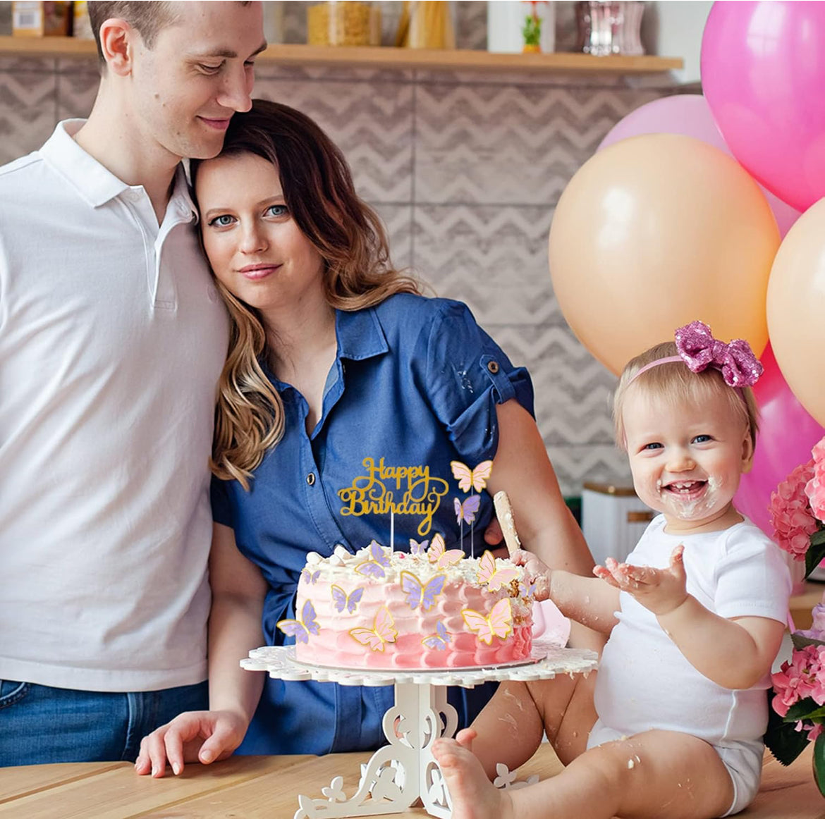 Butterfly Cupcake Toppers (40 pcs.)