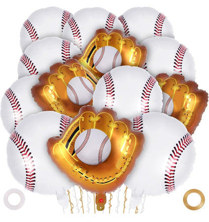 20 inch. Baseball Balloon Foils (13 pcs)