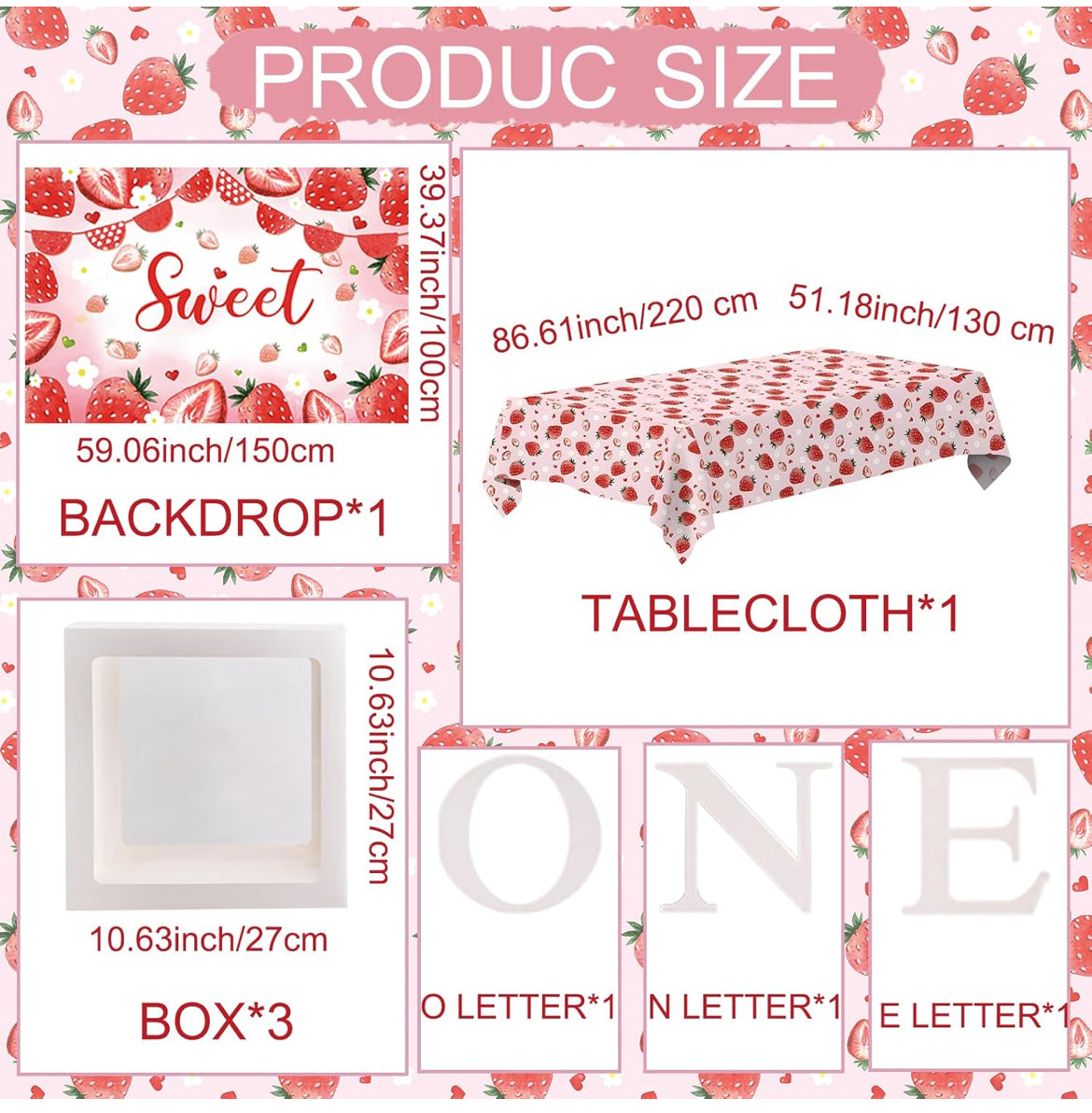 Berry 1st Bday Theme