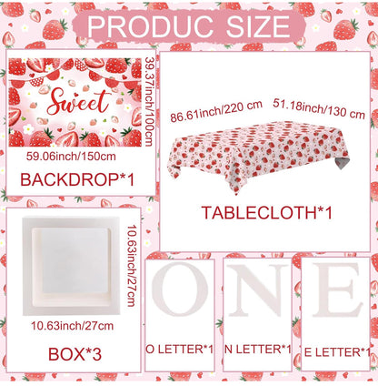 Berry 1st Bday Theme