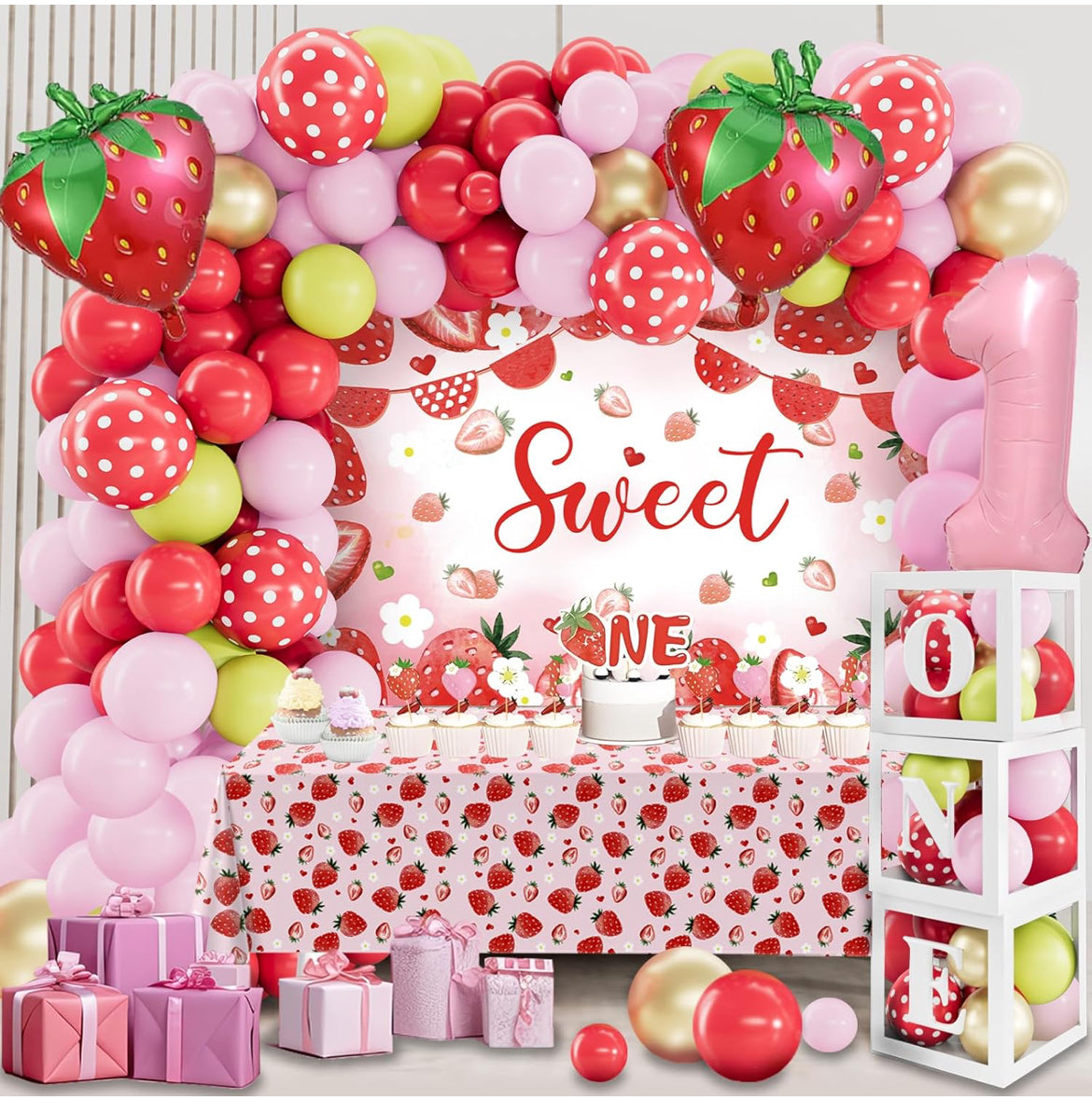 Berry 1st Bday Theme