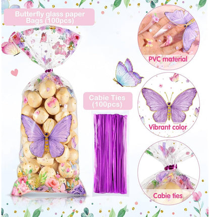 Butterfly Gift Bag (100 pcs.)