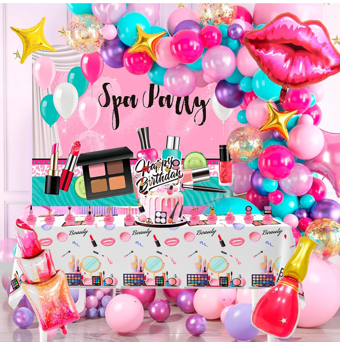 Spa (Makeup) Bday Theme