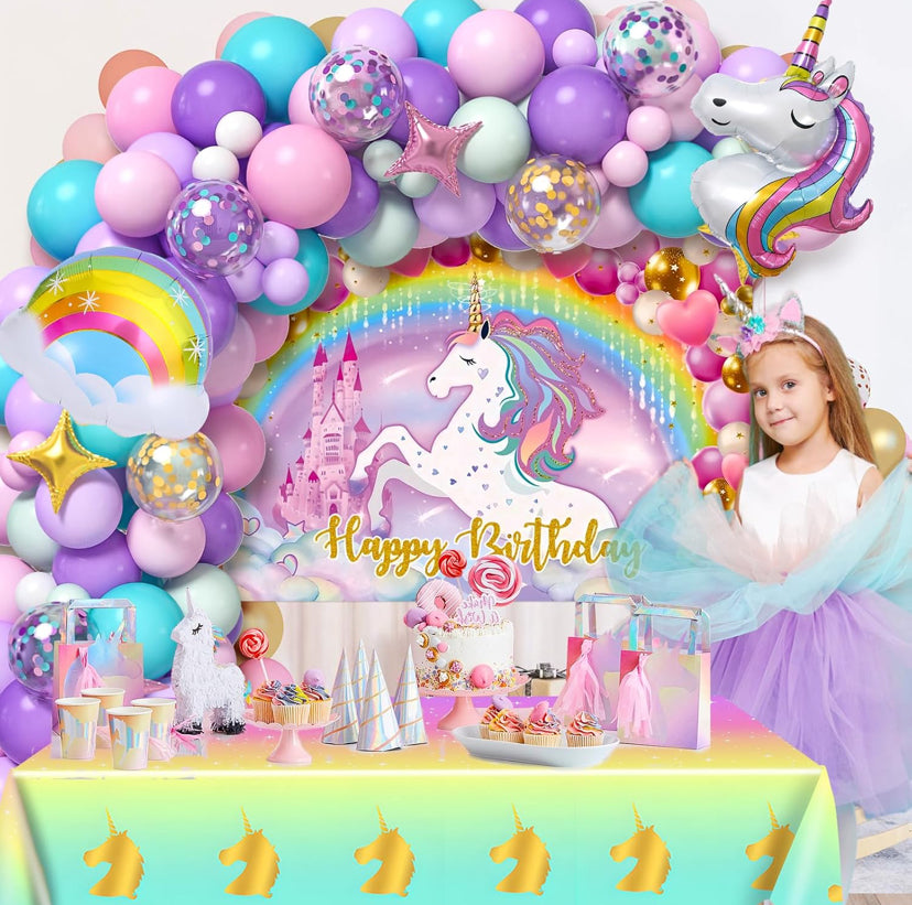 Unicorn Bday Theme