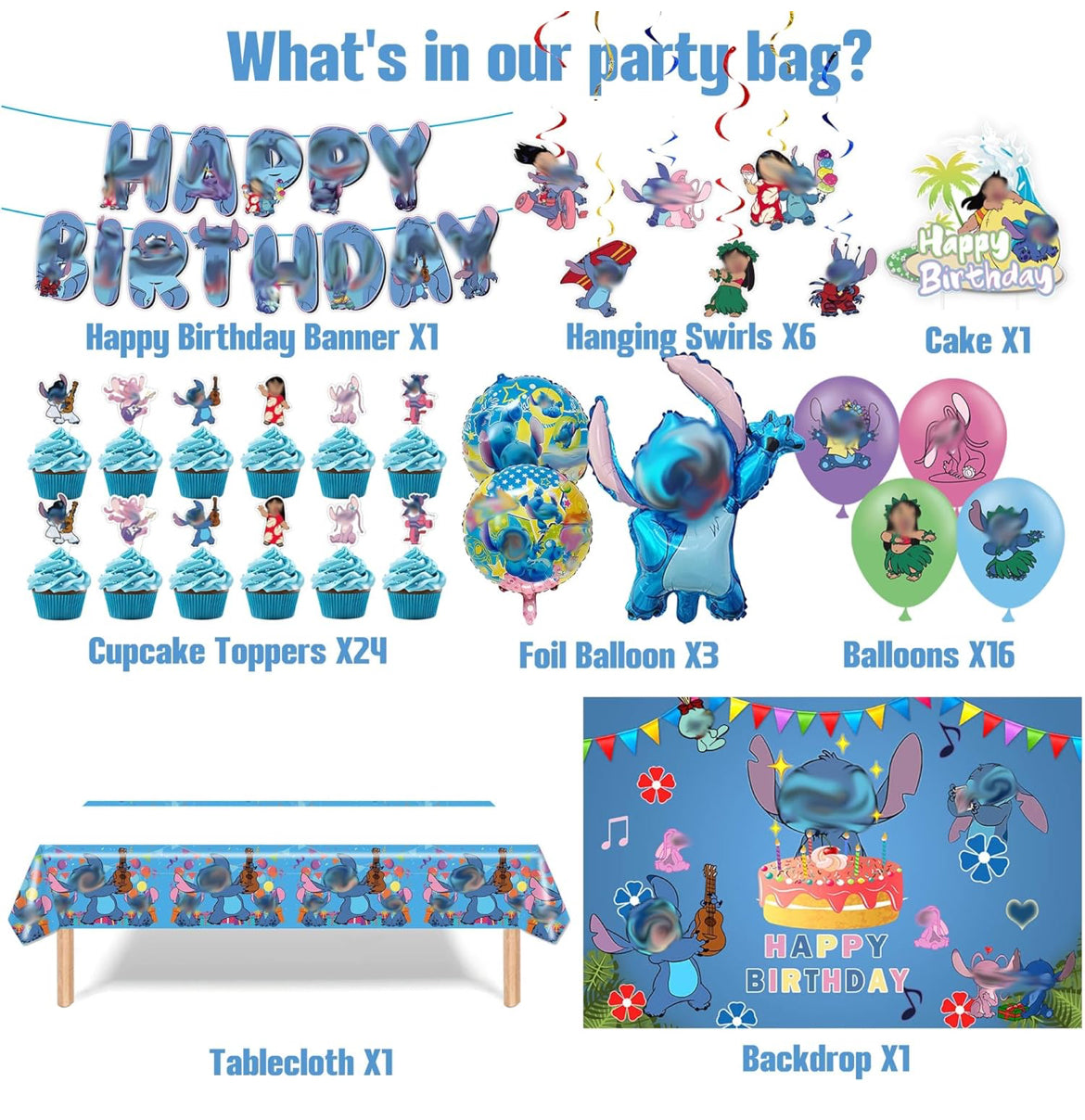 Stitch Bday Theme