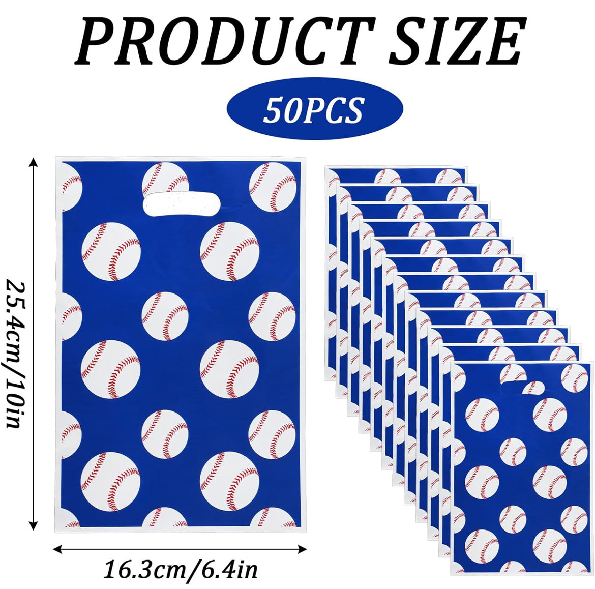 Baseball Gift Bags (50 pcs.)