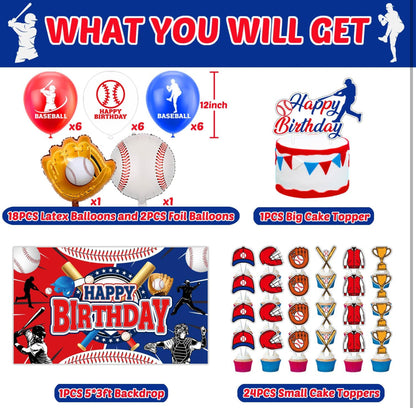 Baseball Bday Theme