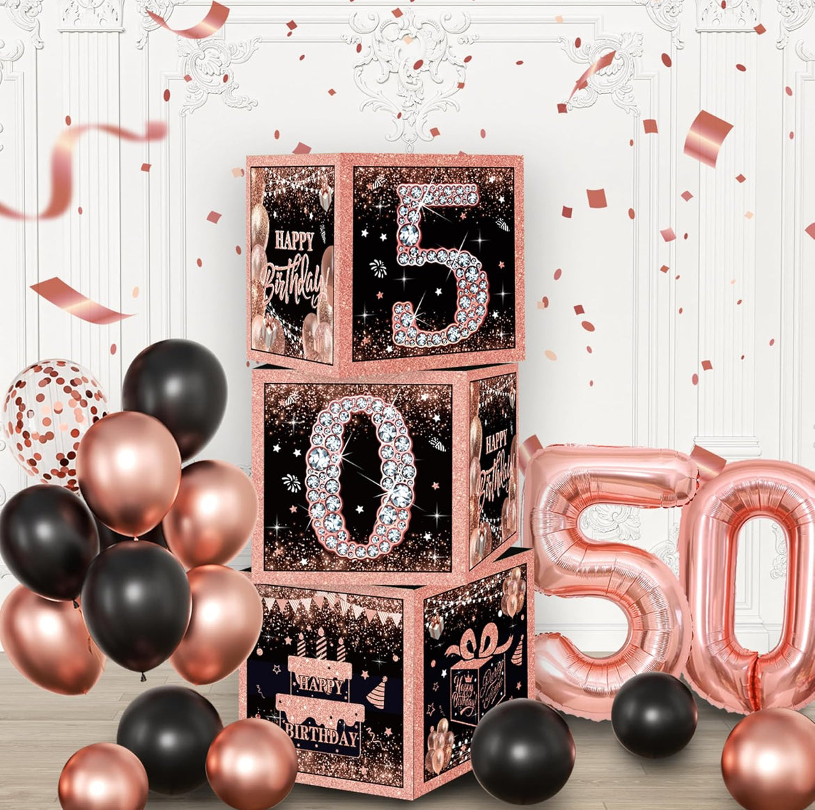 50th Bday Theme (Rose Gold)
