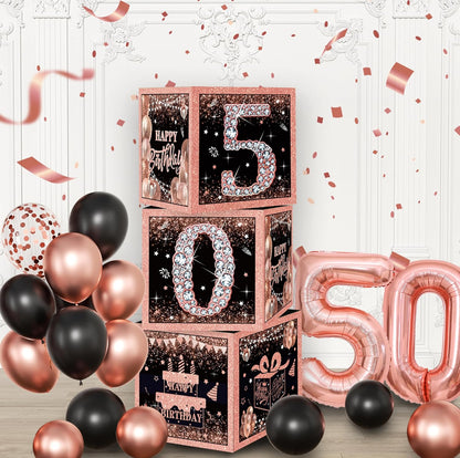 50th Bday Theme (Rose Gold)