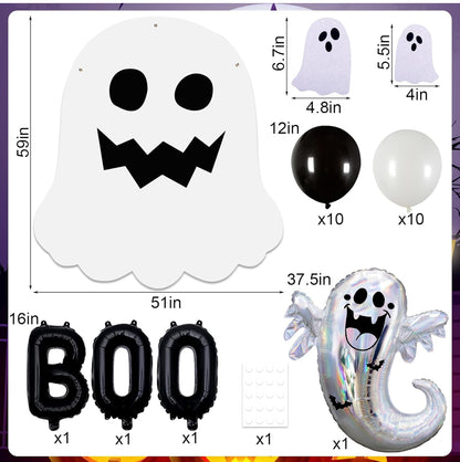 Huge Ghost Trunk or Treat Decor